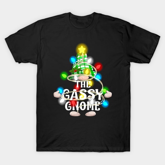 The Gassy Gnome Christmas Matching Shirt T-Shirt by intelus